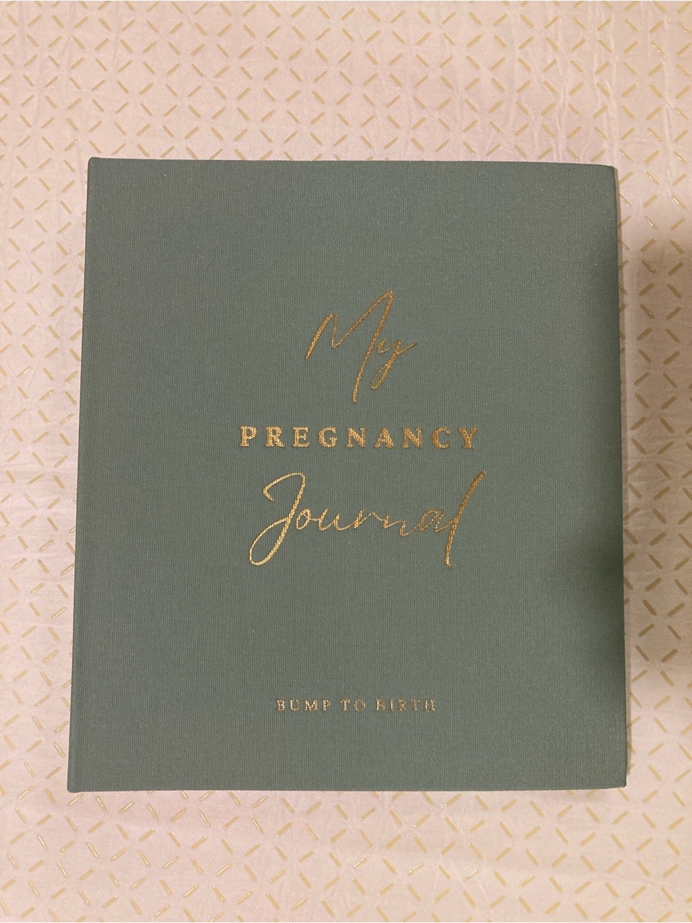 My Pregnancy Journal with Linen Cover